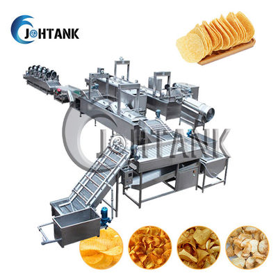 خط تولید چیپس تازه از فولاد ضد زنگ 304