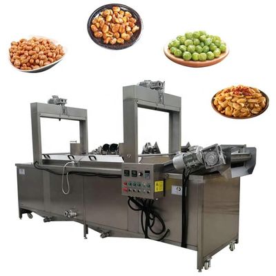 دستگاه سرخ کردن مداوم کوفته مرغ دو کمربند Sus304 1000 کیلوگرم در ساعت