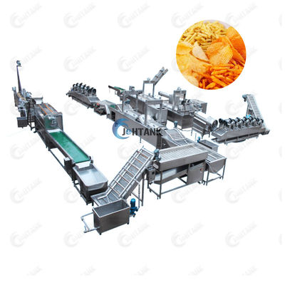 دستگاه چیپس انگشتی برقی طبیعی سیب زمینی 2000 کیلوگرم در ساعت