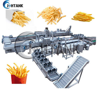 خط تولید اسنک ماشین آلات ساخت چیپس سیب زمینی صنعتی تجاری