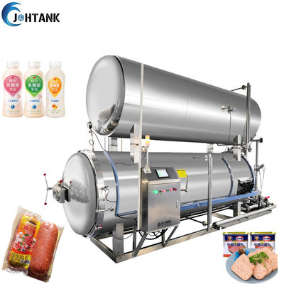 دستگاه ضدعفونی کننده مواد غذایی 9 کیلو وات، دستگاه ضدعفونی کننده کیسه ای Retort