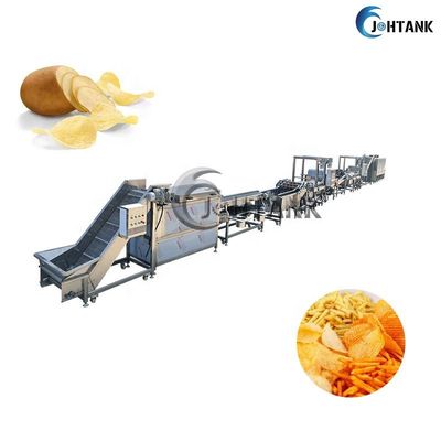 دستگاه ساخت سیب زمینی سرخ شده منجمد استیل 304