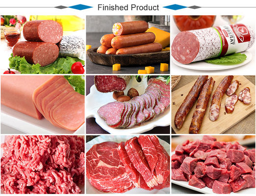خط تولید سوسیس ژامبون صنعتی با ظرفیت بزرگ 500 کیلوگرم در ساعت