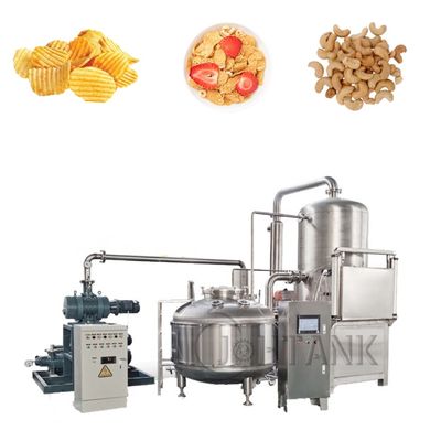 دستگاه وکیوم سرخ کن میوه سبزیجات بادام هندی SS304