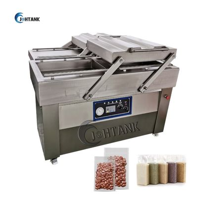 دستگاه بسته بندی وکیوم دو محفظه SS304 DZ 500 DZ 600