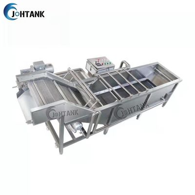 حباب شوی اتوماسیون برای ریشه سبزیجات 304 فولاد ضد زنگ